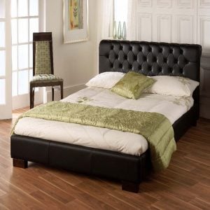 Limelight-Aries-Black-Faux-Leather-Bed-Frame