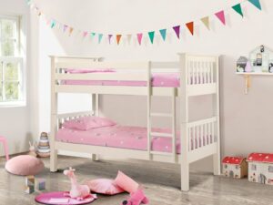 Barcelona White Bunk Bed