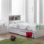 Manhattan Bookcase Bed Frame with Underbed Drawers