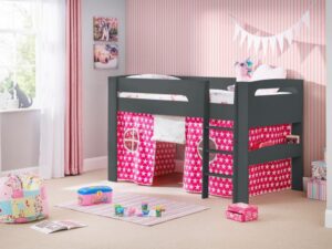 pluto-cabin-bed-anthracite-pink-tent-roomset