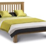Amsterdam Oak Bed Frame - Low Foot End
