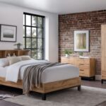 Bali Bookcase Headboard Bed